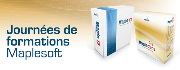 Journees de formations Maplesoft