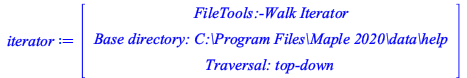 Typesetting:-mprintslash([iterator := Vector(3, {(1) = Typesetting:-mi(