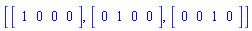 [Vector[row](4, {(1) = 1, (2) = 0, (3) = 0, (4) = 0}), Vector[row](4, {(1) = 0, (2) = 1, (3) = 0, (4) = 0}), Vector[row](4, {(1) = 0, (2) = 0, (3) = 1, (4) = 0})]