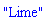 "Lime"