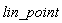 lin_point