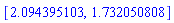 [2.094395103, 1.732050808]