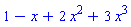 1-x+2*x^2+3*x^3
