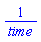 1/time