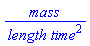 mass/(length*time^2)