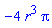 -4*r^3*Pi