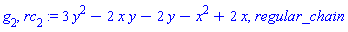 3*y^2-2*x*y-2*y-x^2+2*x, regular_chain