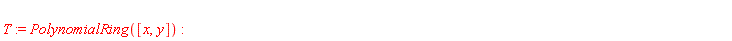 T := PolynomialRing([x, y])