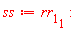 ss := rr[1][1]