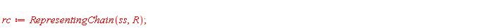 rc := RepresentingChain(ss, R)