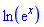 ln(exp(x))