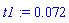 t1 := 0.72e-1