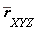 conjugate(r[XYZ])