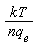 kT/nq[e]