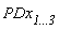 PDx[`1...3`]