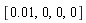 [0.1e-1, 0, 0, 0]