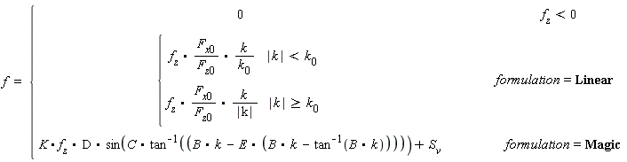 f = piecewise(f[z] < 0, 0, formulation = Linear, piecewise(abs(k) < k[0], f[z].(F[x*`0`]/F[z*`0`]).(k/k[0]), abs(k) >= k[0], f[z].(F[x*`0`]/F[z*`0`]).(k/abs(k))), formulation = Magic, K.f[z].D.sin(C.arctan(B.k-E.(B.k-arctan(B.k))))+S[v])