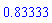 .83333