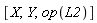 [X, Y, op(L2)]