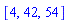 [4, 42, 54]