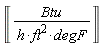 Unit('Btu'/('h'*'ft'^2*'degF'))