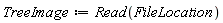 TreeImage := Read(FileLocation)