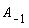A[-1]