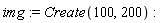 img := Create(100, 200)