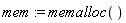 mem := memalloc()