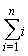 sum(i, i = 1 .. n)
