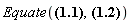 Equate(Vector[column](%id = 85987860), Vector[column](%id = 85987924))