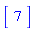 Vector[row](1, {(1) = 7})