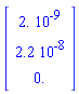 Vector[column]([[0.2e-8], [0.22e-7], [0.]])
