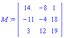 Matrix(%id = 165595792)