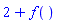 2+f()