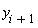 y[i+1]