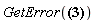 GetError(Constant(h))