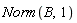 Norm(B, 1)