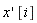 (diff(x, x))*[i]