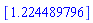 [1.224489796]