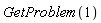GetProblem(1)