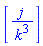 [j/k^3]