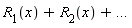 R[1](x)+R[2](x)+`...`