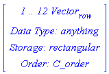 RTABLE(18446790986281689686, anything, Vector[row], rectangular, C_order, [], 1, 1 .. 12)