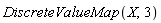 DiscreteValueMap(X, 3)