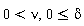 0 < nu, 0 <= delta
