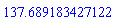 137.689183427122