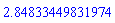 2.84833449831974