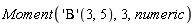 Moment(('Beta')(3, 5), 3, numeric)