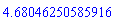 4.68046250585916